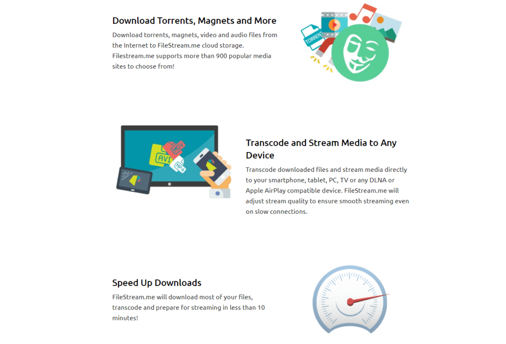 Rest of the features