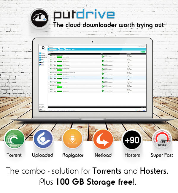 Putdrive supports a lot